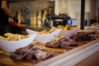 Plato a la brasa de Duomo